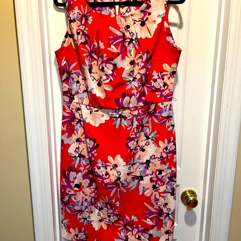 Sheath Floral Dress